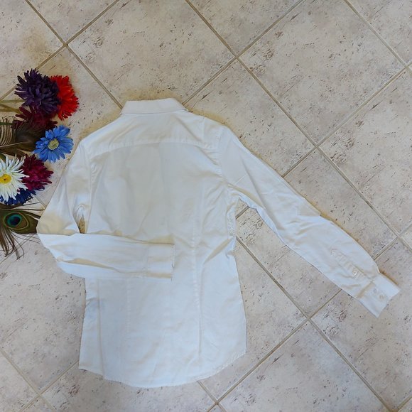 White fitted shirt Simons - Picture 3 of 6